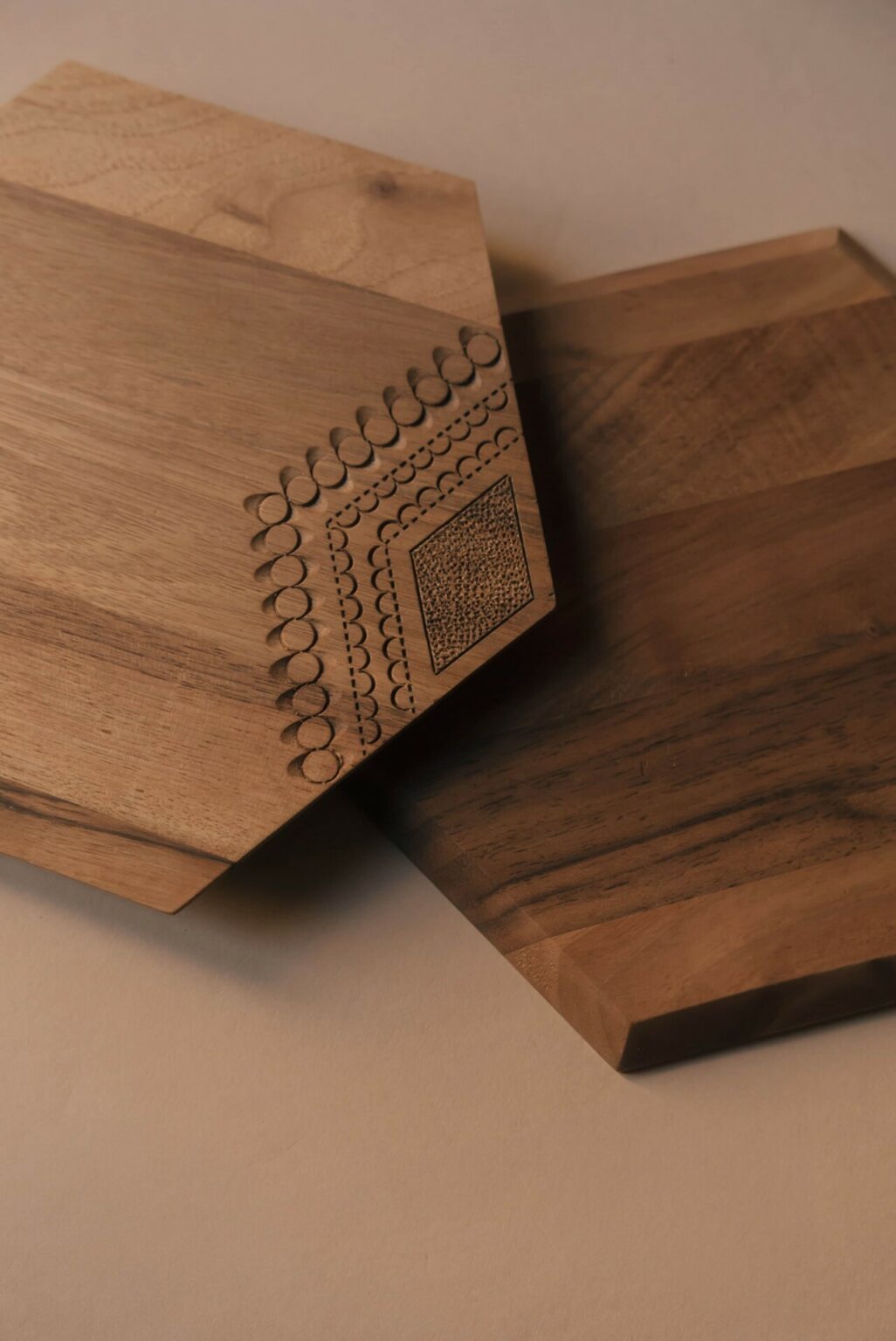 small wooden serving trays