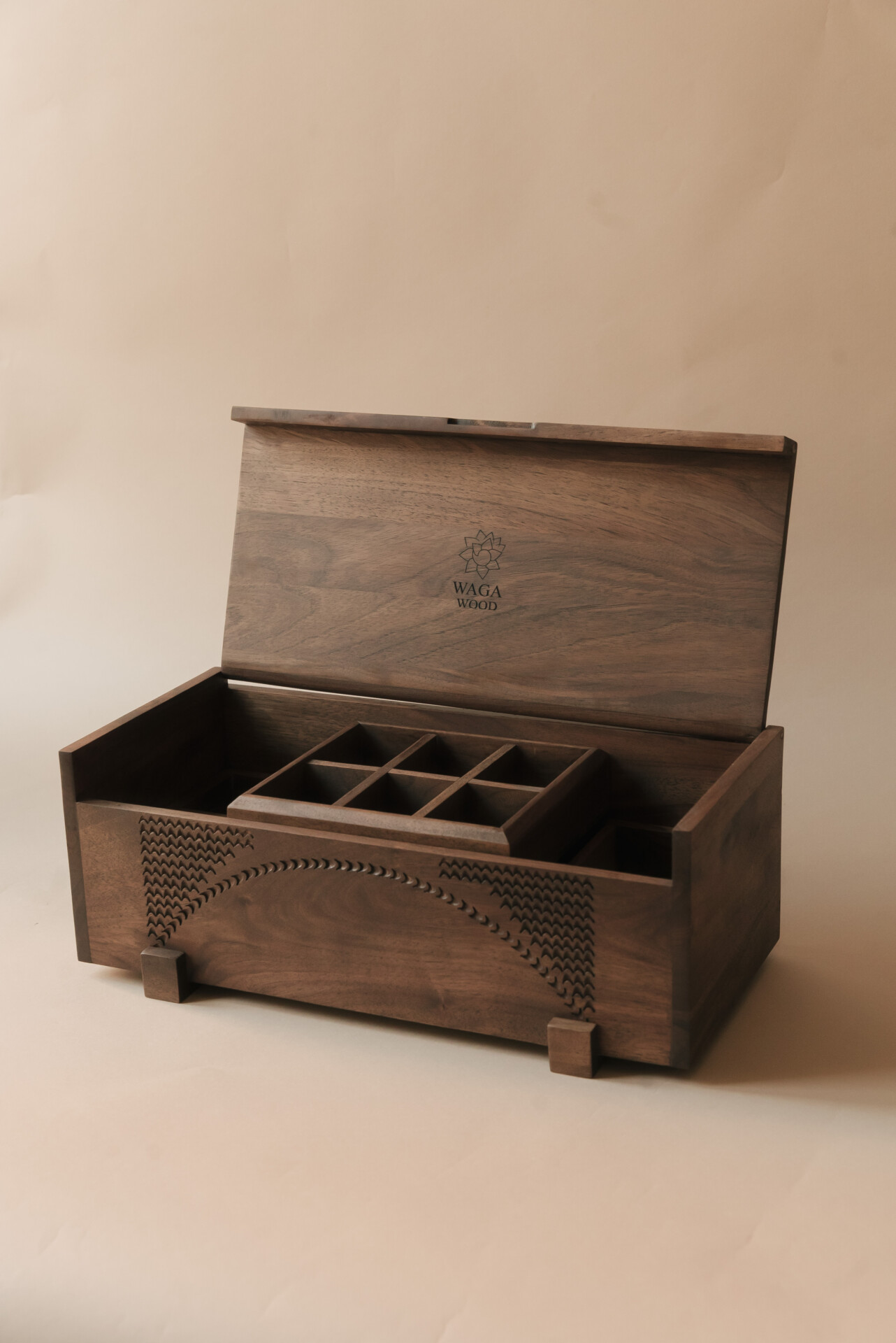 Sahar Wooden Storage Box