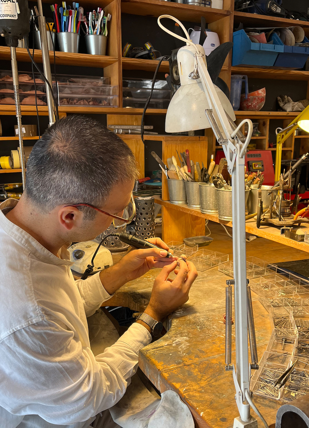 Elird rings being crafted